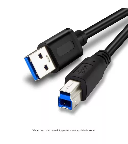 USB A 3.0 to USB B 3.0 1.8m cable (for printers)